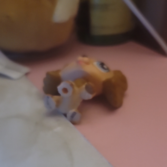 Littlest Pet Shop Brown and Tan Puppy Figure - Picture 6 of 6